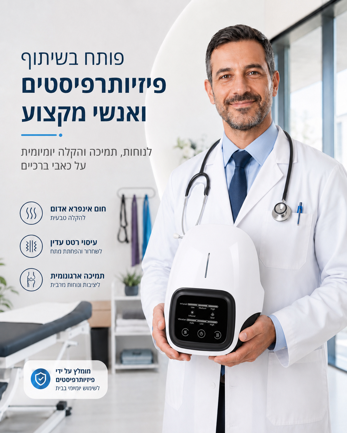 SafeKnee - הפיתרון לכאבי הברכיים שלך